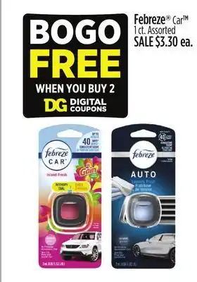 Dollar General Febreze Car offer