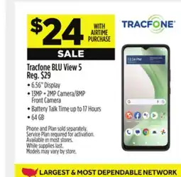 Dollar General Tracfone BLU View 5 offer