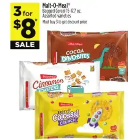 Dollar General Malt-O-Meal Bagged Cereal offer