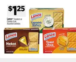 Dollar General Lance Crackers or Cookies offer
