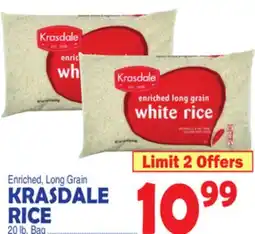 Bravo Supermarkets KRASDALE RICE offer