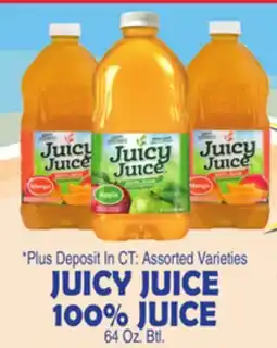 Bravo Supermarkets JUICY JUICE 100% JUICE offer