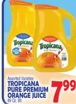 Bravo Supermarkets TROPICANA PURE PREMIUM ORANGE JUICE offer