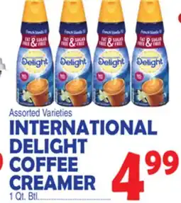 Bravo Supermarkets INTERNATIONAL DELIGHT COFFEE CREAMER offer