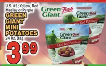 Bravo Supermarkets GREEN GIANT MINI POTATOES offer