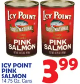 Bravo Supermarkets ICY POINT PINK SALMON offer