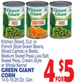 Bravo Supermarkets GREEN GIANT CORN offer