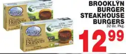 Bravo Supermarkets BROOKLYN BURGER STEAKHOUSE BURGERS offer
