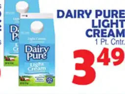 Bravo Supermarkets DAIRY PURE LIGHT CREAM offer