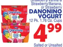 Bravo Supermarkets DANONINO YOGURT offer