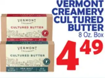 Bravo Supermarkets VERMONT CREAMERY CULTURED BUTTER offer