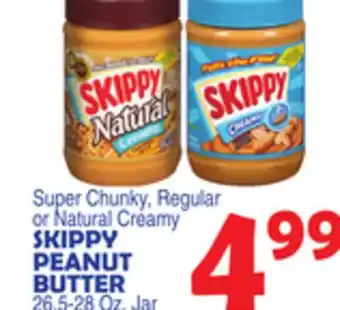 Bravo Supermarkets SKIPPY PEANUT BUTTER offer