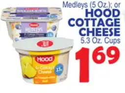 Bravo Supermarkets HOOD COTTAGE CHEESE 5.3 Oz. Cups offer
