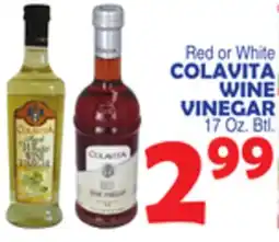 Bravo Supermarkets COLAVITA WINE VINEGAR offer