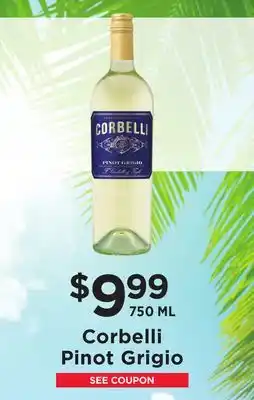 ShopRite Corbelli Pinot Grigio offer