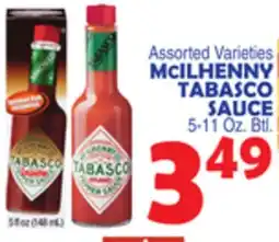 Bravo Supermarkets McILHENNY TABASCO SAUCE offer