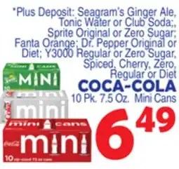 Bravo Supermarkets COCA-COLA offer