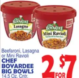 Bravo Supermarkets CHEF BOYARDEE BIG BOWLS offer