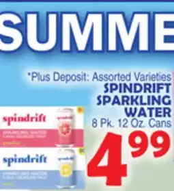 Bravo Supermarkets SPINDRIFT SPARKLING WATER offer