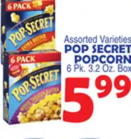 Bravo Supermarkets POP SECRET POPCORN offer