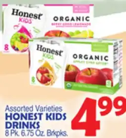 Bravo Supermarkets HONEST KIDS DRINKS offer