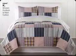 JC Penney Hudson & Main Colton Full/Queen Quilt offer