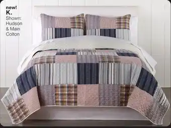 JC Penney Hudson & Main Colton Full/Queen Quilt offer