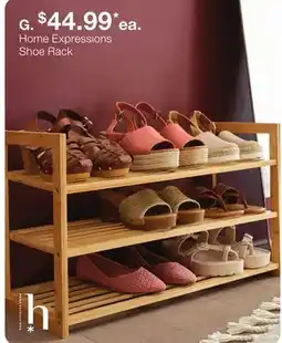 JC Penney Home Expressions Shoe Rack offer