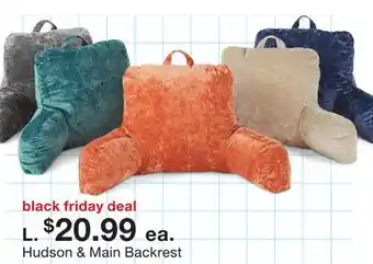 JC Penney Hudson & Main Backrest offer