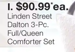 JC Penney Linden Street Dalton 3-Pc. Full/Queen Comforter Set offer