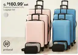 JC Penney Protocol Phoenix 5-Pc. Luggage Set offer