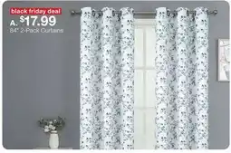 JC Penney 84 2-Pack Curtains offer
