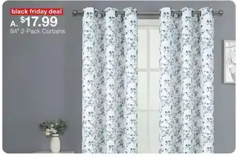 JC Penney 84 2-Pack Curtains offer