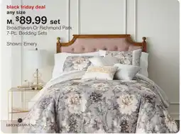 JC Penney Broadhaven Or Richmond Park 7-Pc. Bedding Sets offer