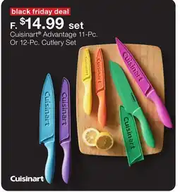 JC Penney Cuisinart Advantage 11-Pc. Or 12-Pc. Cutlery Set offer