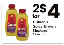 ACME Gulden's Spicy Brown Mustard offer
