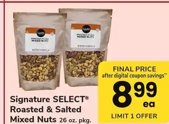 ACME Signature SELECT Roasted & Salted Mixed Nuts offer