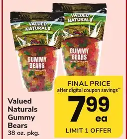 ACME Valued Naturals Gummy Bears offer