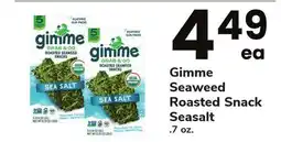 ACME Gimme Seaweed Roasted Snack Seasalt offer