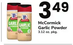 ACME McCormick Garlic Powder offer