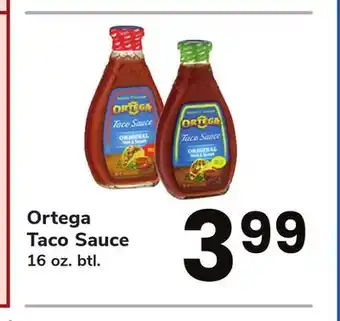 ACME Ortega Taco Sauce offer