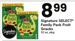 ACME Signature SELECT Family Pack Fruit Snacks offer