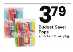 ACME Budget Saver Pops offer