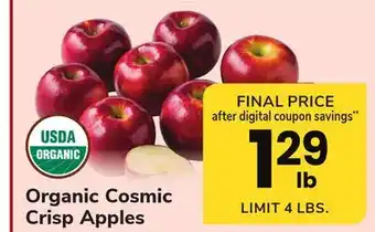 ACME Organic Cosmic Crisp Apples offer