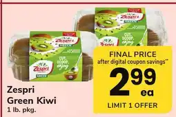 ACME Zespri Green Kiwi offer