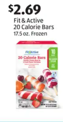 Aldi Fit & Active 20 Calorie Bars offer
