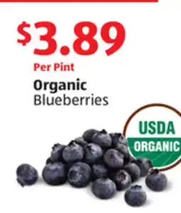 Aldi Organic Blueberries offer