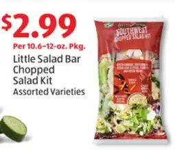 Aldi Little Salad Bar Chopped Salad Kit offer