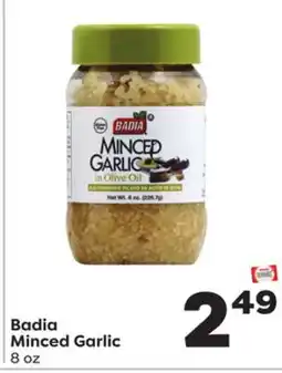 Weis Markets Badia Minced Garlic offer