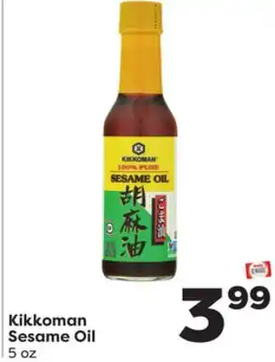 Weis Markets Kikkoman Sesame Oil offer